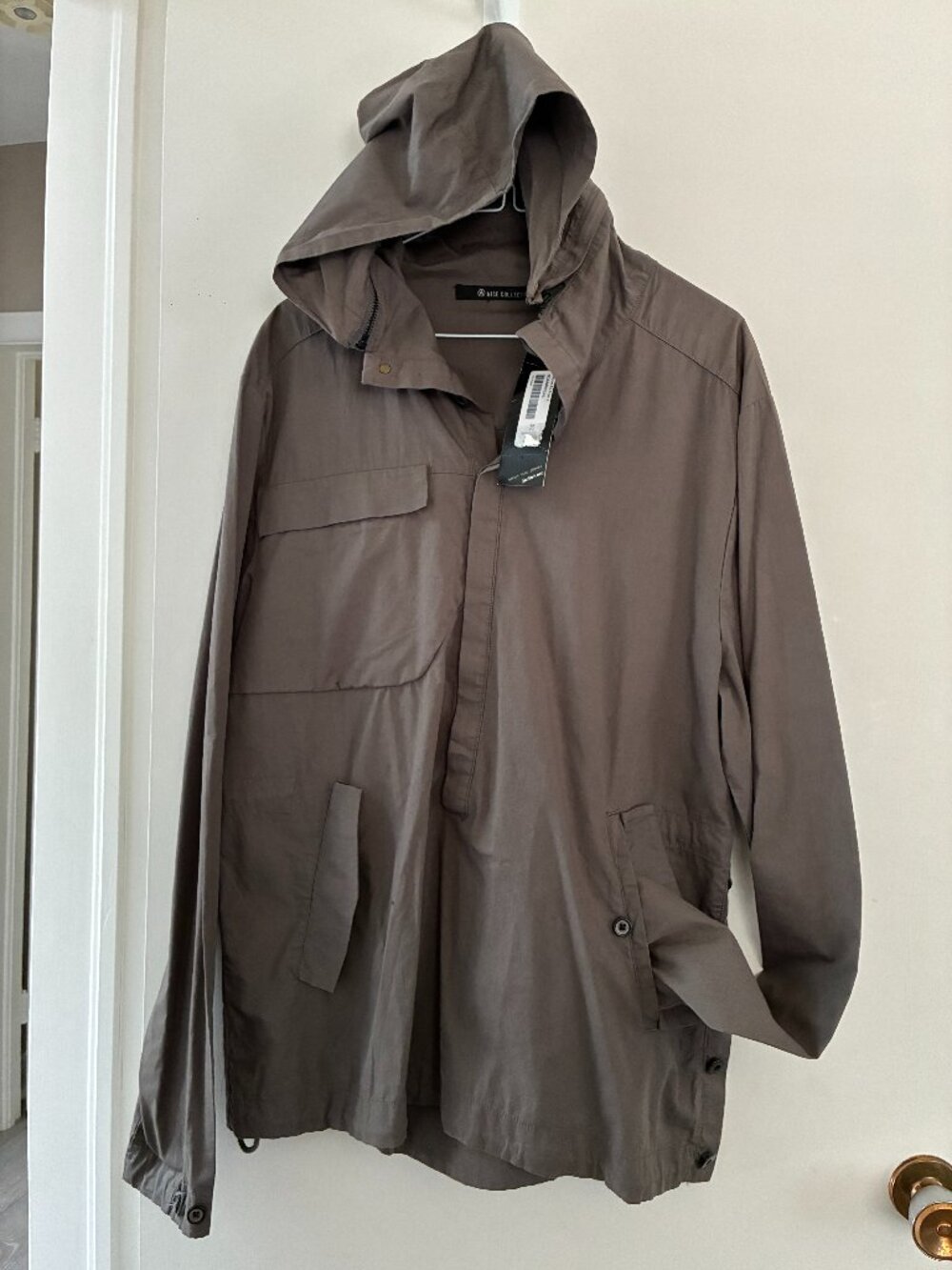 NEW w/tag. NICE Collective. Jack Flash Anorak Hooded Pullover jacket size Large